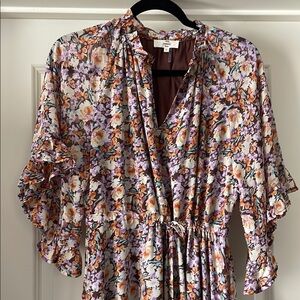 Entro Multicolor Floral Blouse